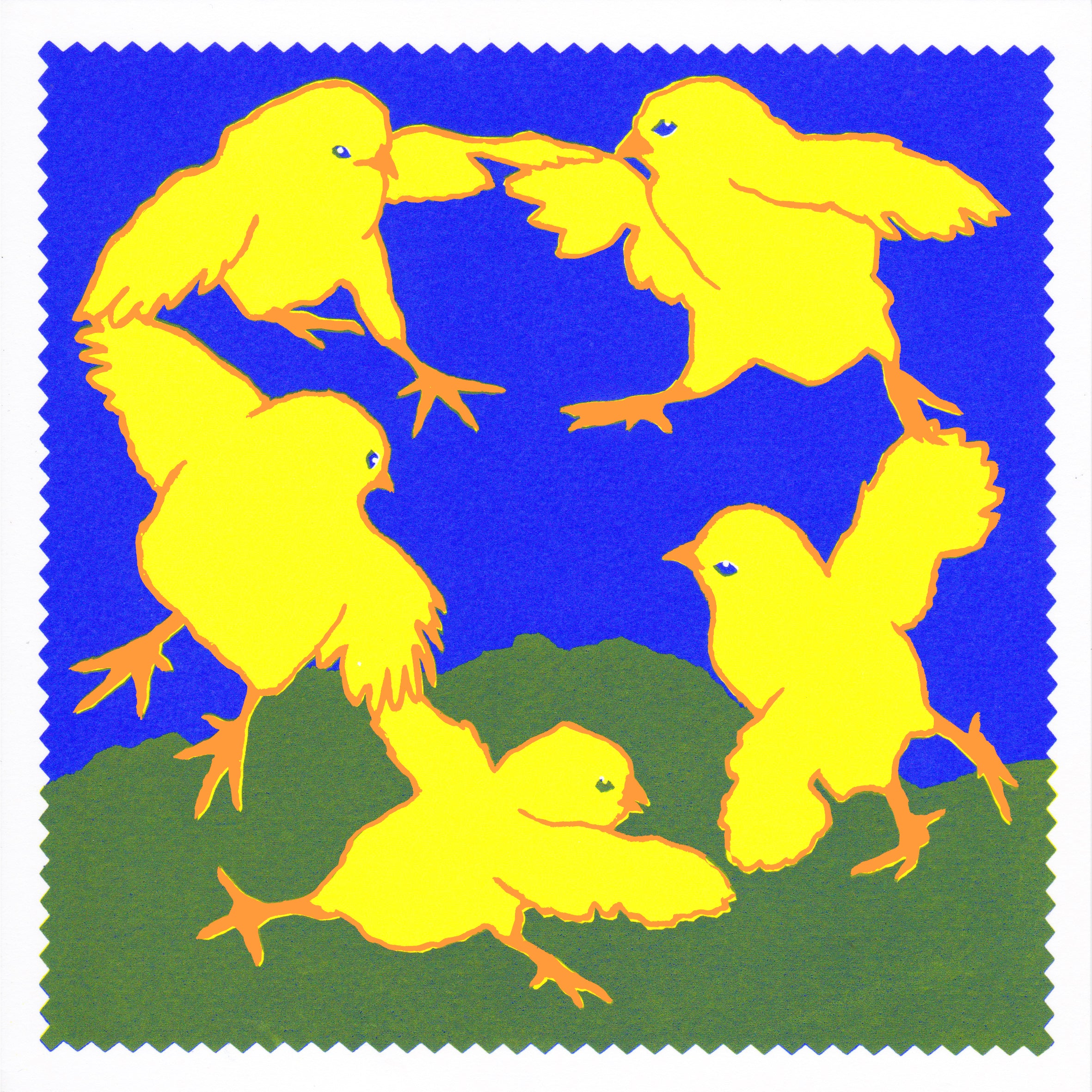 Fowl Play Screenprint