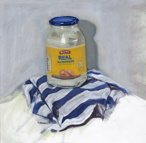 Mayonnaise Oil Painting