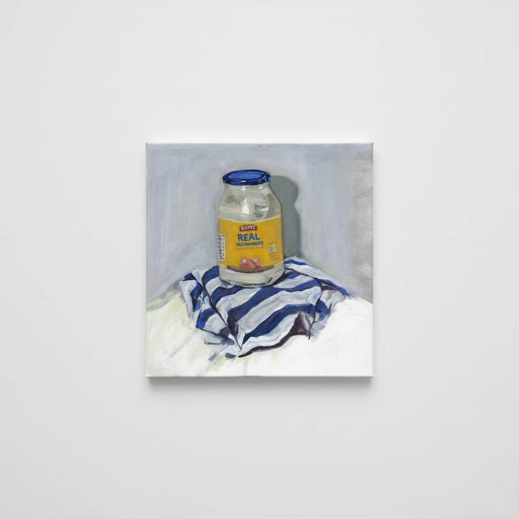 Mayonnaise Oil Painting