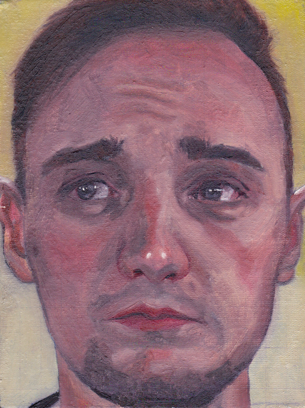 Pensive Oil Painting