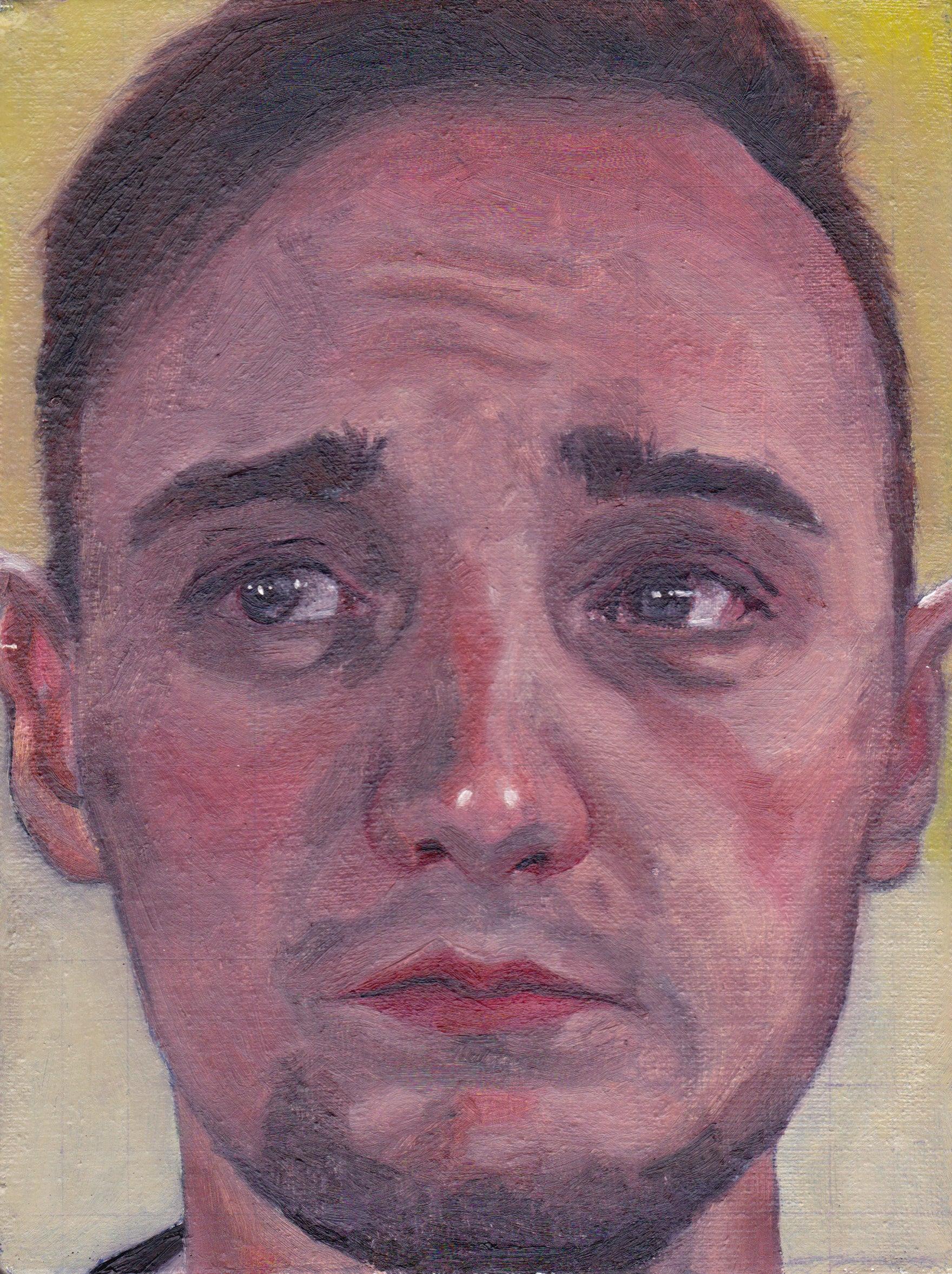 Pensive Oil Painting