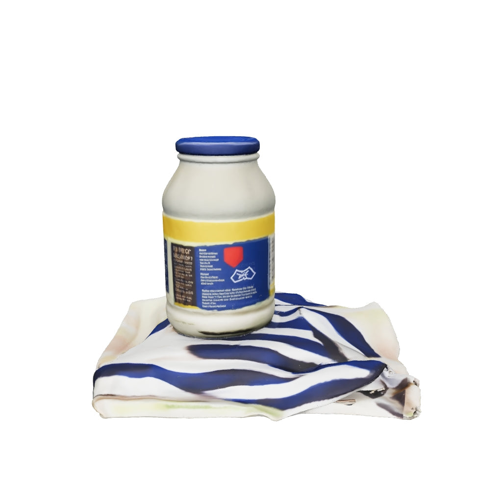 Mayonnaise Oil Painting